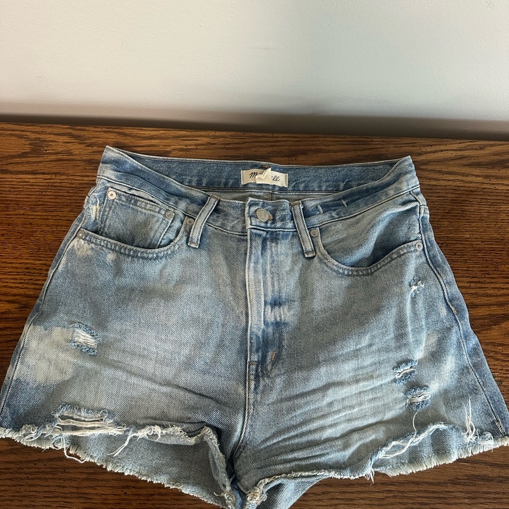 Women's Distressed Denim Shorts